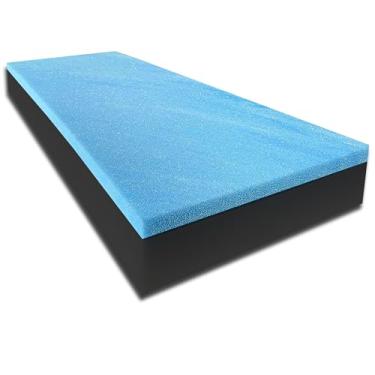 Imagem de FoamTouch 12,7 cm de altura x 86,4 cm de largura x 190,5 cm de comprimento, colchão para camper/trailer com espuma de memória de gel com espuma de carvão - sem capa
