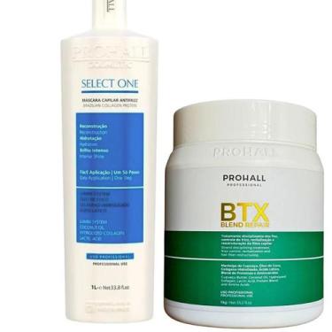 Imagem de Select One Btx Btox Retexturização da fibra capilar e hidratação profu