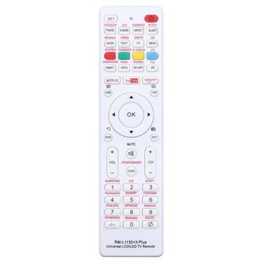 Imagem de Controle remoto de substituição universal RM L1130 X para todas as marcas de televisão TV RM L113 12 RM L1130 8 Smart Home Controle TV Box (branco)