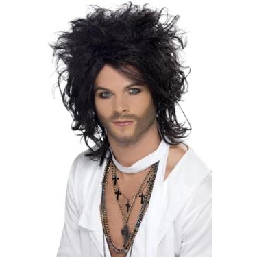 Imagem de Peruca Smiffy's Sex God, Preto, tamanho nico