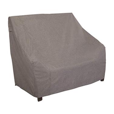 Imagem de Modern Leisure Namoradeira à prova d'água Garrison (167 L x 102 D x 99 A polegadas) Cinza mesclado, Capa para móveis de pátio modelo 3010, x x