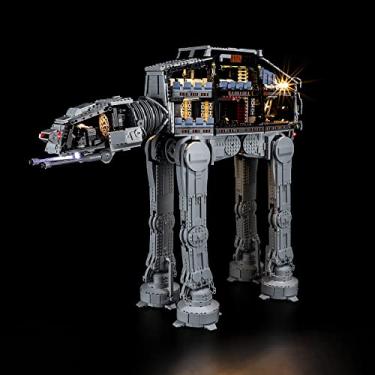 Imagem de GEAMENT (Large Size LED Light Kit Compatible with Lego Star Wars 75313 at-at Building Model (Lego Set Not Included)