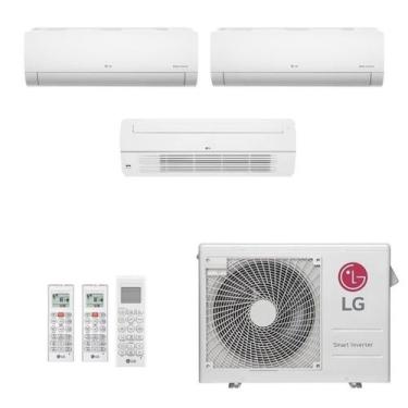 Imagem de Ar-Condicionado Multi Split Inverter LG 21.000 (2x Evap HW 9.000 + 1x 