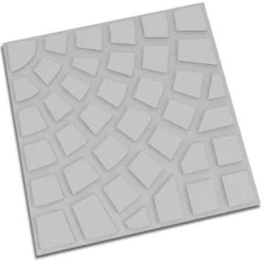 Imagem de Piso Firenze Cinza 30,4x30,4cm Amarrado com 5 Peças 0,46m² - ARTESANAL