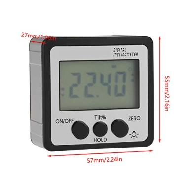 Imagem de Transferidor de Inclinômetro Magnético Digital para Medição de ângulo Em Projetos de Construção e Bricolage (-GS05566-01)