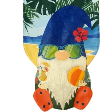 Imagem de Briarwood Lane Bandeira de jardim de serapilheira de gnomo de verão