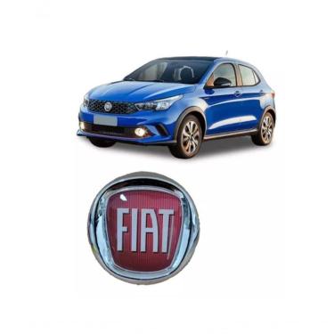 Imagem de Emblema Logo Grade Dianteira Fiat Argo 2017 Até 2021 Todos