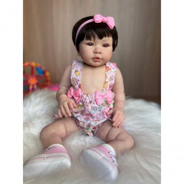 Imagem de Bebê Reborn Luiza - Kit Simples Corpo Do Bebê Tecido