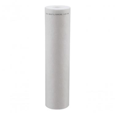 Imagem de Kit 5 Unidades Refil Filtro Polipropileno Bbi 9"3-4 Pp10-20b Cor Branco Micragem 10 Micra