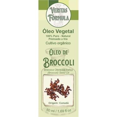 Imagem de Óleo Vegetal de Broccoli Prensado a Frio – 100% Puro e Natural | Brilho e Proteção para Pele e Cabelos | Vegano – 50ml | Origem Canadá
