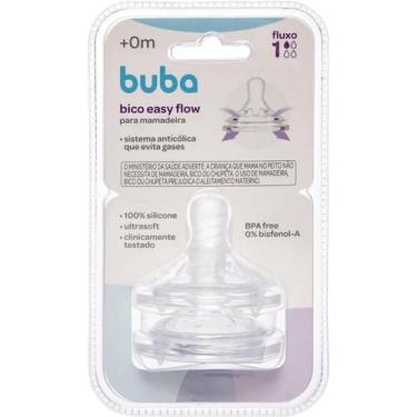 Imagem de Bico p/ Mamadeira Easy Flow +0m Fluxo 1 - 2 Unidades - BUBA
