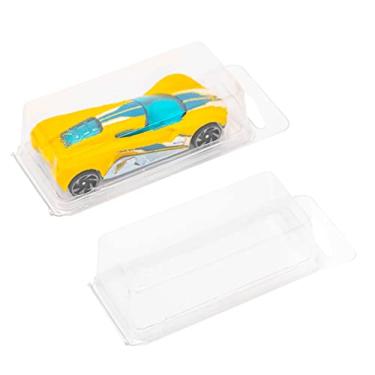 Imagem de Platinum Protectors Capa Tipo Concha Para Carrinhos Hot Wheels E Matchbox Avulsos (Pacote Com 100)