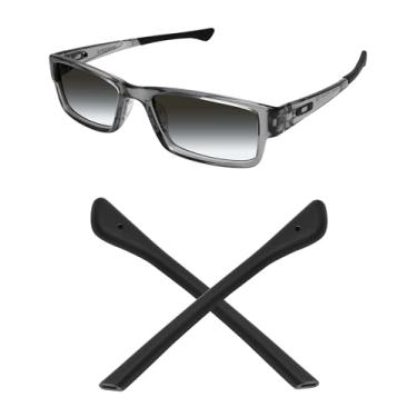 Imagem de Mryok Meias auriculares de substituição para óculos Oakley Airdrop/Airdrop A/Airdrop MNP/Traildrop - Preto
