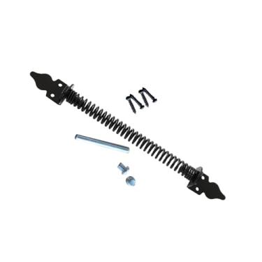 Imagem de KiBcsLic Mola de porta para fechar a porta, fechamento automático de portão, serviço pesado, ferragens multifuncionais, fechamento automático ajustável, para