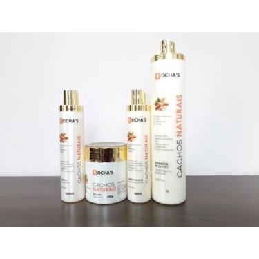 Imagem de Kit cachos naturais - Rocha's Cosmetics 