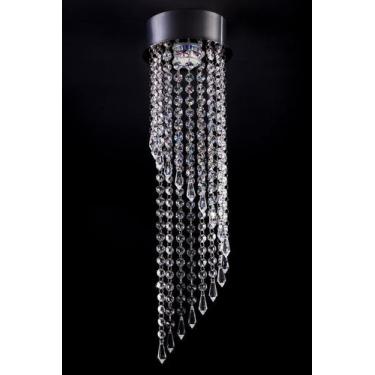 Imagem de Lustre Plafon Caracol Cristal Redondo 13cm 505 - ILUMINAMUNDO