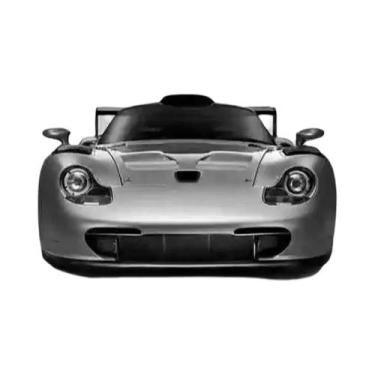 Imagem de Pôster De Carro Esportivo Preto E Branco HD Impressão Em Tela Pintura 