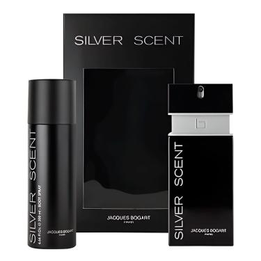 Imagem de Kit Jacques Bogart Silver Scent Eau De Toilette 100ml + Body Spray 200ml