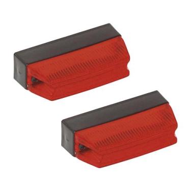 Imagem de 02 Lanterna De Teto Topo De Furgao Baú Gf0212vm