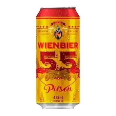 Imagem de Cerveja Wienbier 55 Pilsen 473ml Pack c/ 12un