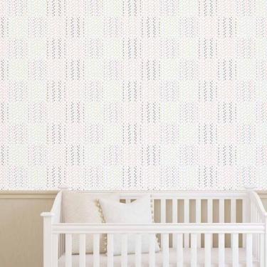 Imagem de Papel de Parede Adesivo Azulejo Patinhas 156479915 0,58x2,5M - Adesivo