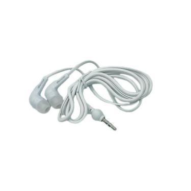 Imagem de Fone de ouvido com fio p2 3.5mm sem microfone simples - Verde, Branco