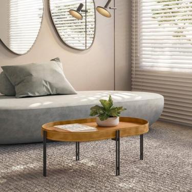 Imagem de Mesa de Centro Detalhe em material sintético Mônaco Linea Brasil