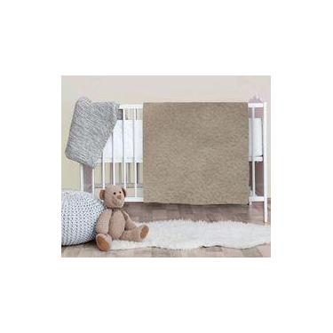 Imagem de Manta cobertor bebe Confort microfibra Camurça  90 x 110 cm - 100% pol