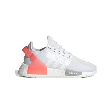 Imagem de adidas Tênis infantil NMD_R1 V2, Branco/Coral/Cinza, 20