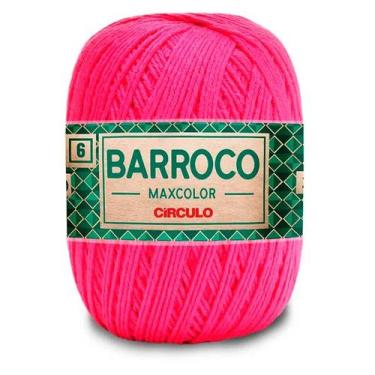 Imagem de Barbante Linha Fio Barroco Maxcolor FIO 6 100% Algodão Circulo - 226m/
