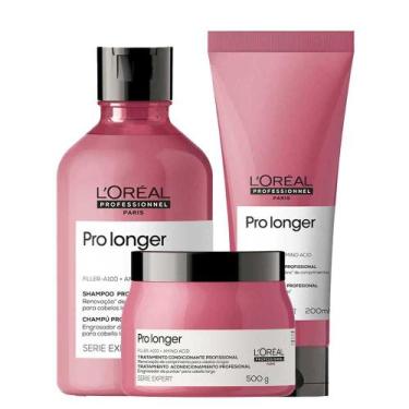 Imagem de LOréal Professionnel Pro Longer Kit - Shampoo + Condicionador + Máscar