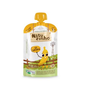 Imagem de Papinha de Fruta Orgânica Natuzinho +6 meses - Sabor Banana
