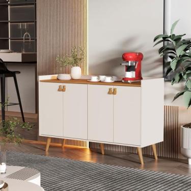 Imagem de Aparador Sala De Estar Hall De Entrada Buffet Cantinho Do Café Luana 4