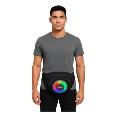 Imagem de Pochete Bag Inteigente C/Caixa De Som Integrada Efeitos Luz - Ch-M803