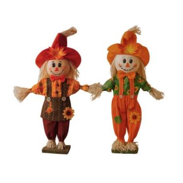 Imagem de Espantalho Decorativo de Mesa Festa Junina, Arraiá, Halloween - 60cm -