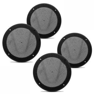 Imagem de Kit 4 Telas de proteção Classic Plásticas Fiamon para Alto Falantes de