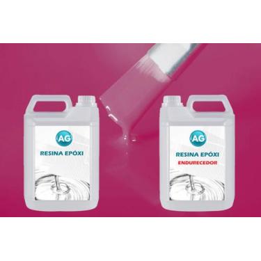Imagem de Resina Epóxi 1KG + Cor sólida Telemagenta RAL4010 AG - Resinas ag