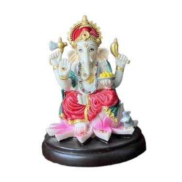 Imagem de Bothyi Estatueta de Elefante, Ornamento, Peça Central, Colecionáveis, Estátua de Lord Ganesha, Escultura Religiosa para Carro, Mesa, Decoração de Quarto