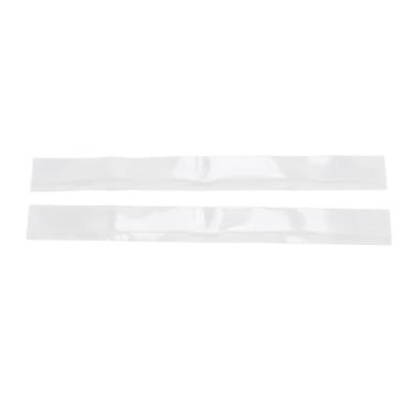 Imagem de 2Pcs 21in Fogão Gap Capa Silicone Alta Temperatura Resistente Não Slip Counter Gap Filler (Transparente)