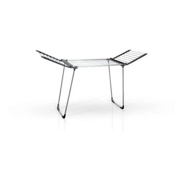 Imagem de Varal De Chão Grande E Reforçado Com Aba Dobrável Retrátil