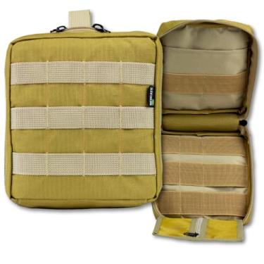 Imagem de Bolso Molle Tático Primeiros Socorros Edc Organizer Resgate (Coyote)