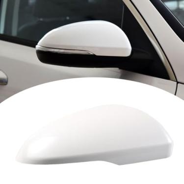 Imagem de Tampa de espelho retrovisor branco tampa de espelho de asa de porta de substituição para Kia Optima K5 2016 2017 2018 2019 2020 (lado direito do passageiro)