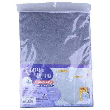 Imagem de Capa para Máquina de Lavar Flan com Visor Superior Tamanho G Vida Pratika Sortida