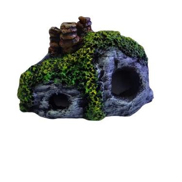 Imagem de Enfeite Aquário Gruta Nemo E Toca Betta De Resina - Fragata