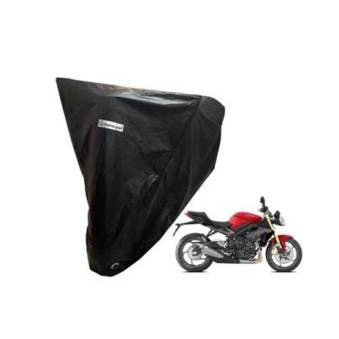 Imagem de Capa Térmica Cobrir Moto Street Triple Abs Impermeável - Kahawai Capas