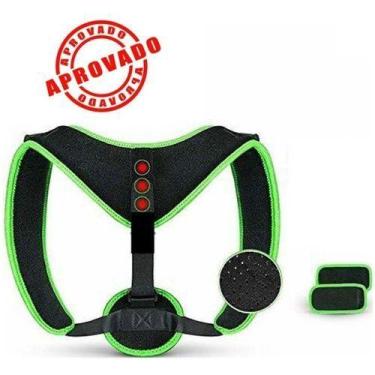 Imagem de Cinta Corretor Magnetico Postural Apoio Masculino E Feminino VRD/PRT -