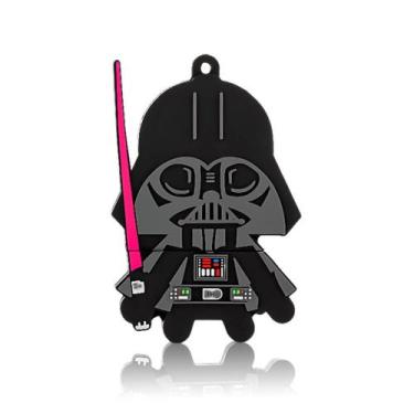 Imagem de Pen Drive Star Wars Darth Vader 8GB USB Leitura 10MB/s e Gravação 3MB/