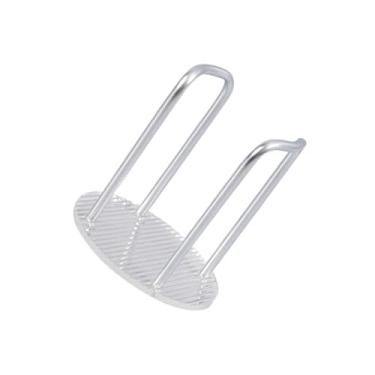 Imagem de 1 dispensador de copo de papel redondo descartável organizador de armazenamento de acrílico 1 compartimento para enxaguante bucal suporte de copo organizador de armazenamento de copo de café, prata