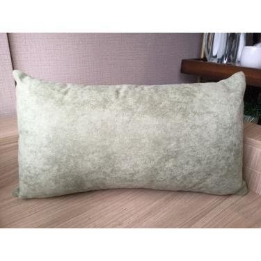 Imagem de Almofada veludo verde 35 x 52 cm