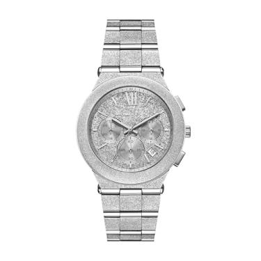 Imagem de Michael Kors Relógio feminino com cronógrafo Billie em aço inoxidável (modelo: MK7558)